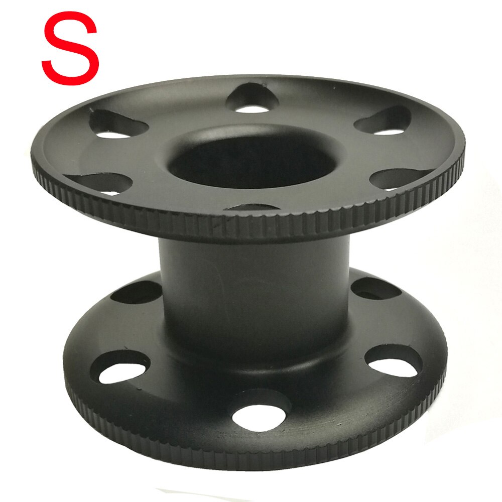 8,4 cm Tauchen Tauchen Finger Spule leer Spule Unterwasser Ausrügestochen Technische Wrack tauchen Aluminium: Schwarze