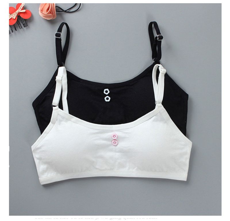 4pcs/Lot Girls Bra Children Bra for Kids Teenagers Training Vest Teens Underwear GXMB