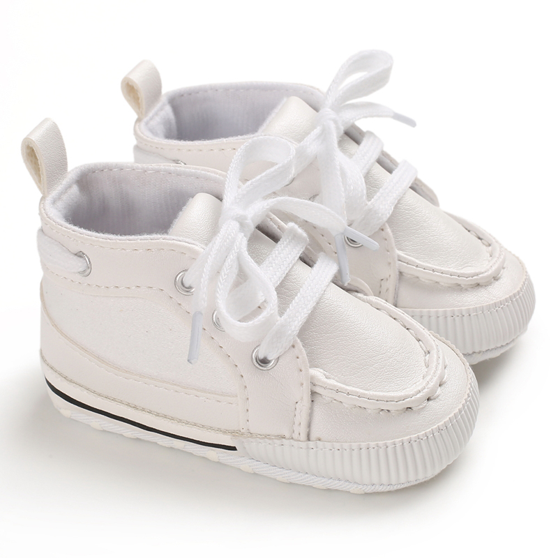 Boweaey Puur Katoen Zachte Bodem 3 Kleuren Baby Schoenen En Najaar Laarzen Voor Meisjes En Retail C571: WHITE / 2