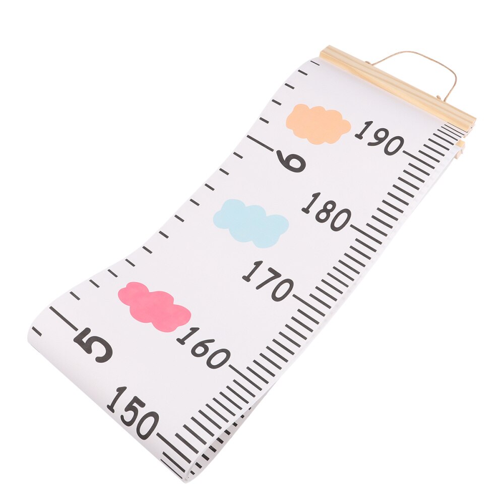 Train Pattern Kids Growth Chart Children Height Measurement Ruler Cute Hanging Wall Decal for Kids Children (Assorted Color): Assorted Color