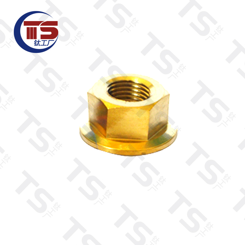 Ts Titanium Bolt M8X15/20/25/30/35/40/45/50/55/60Mm Torx Ti Schroef Voor Motor V Brake Vorken Onderdelen Titanium Bevesti (1Pc): M8 P1.25 / Gold