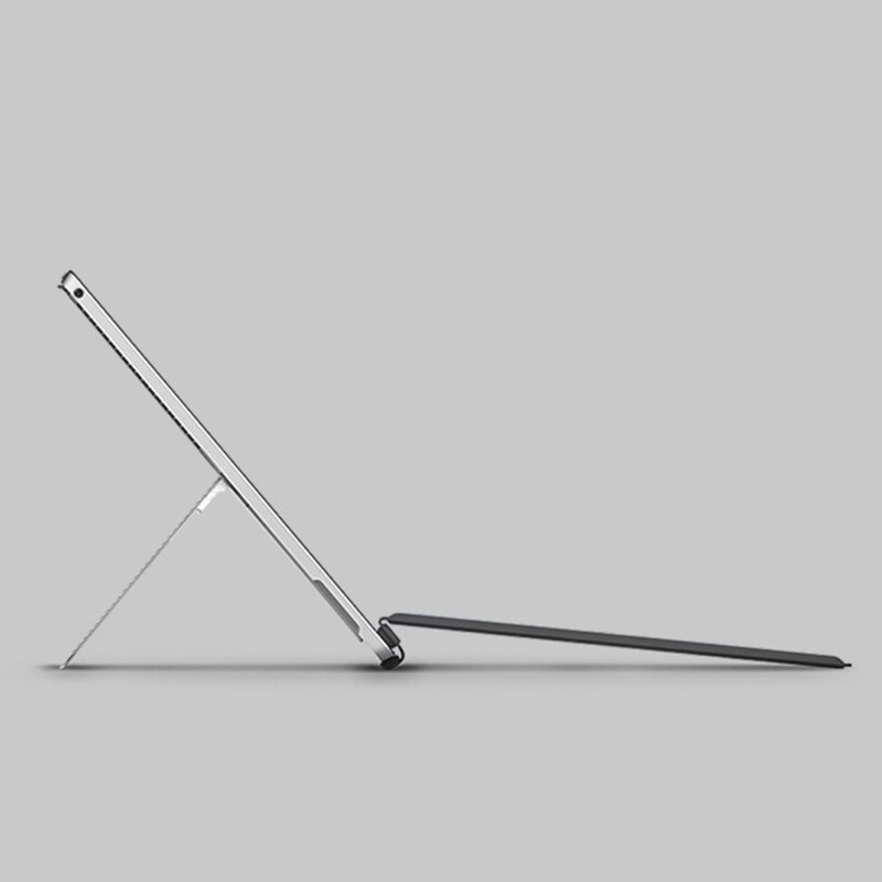 Ultra-Slim 5mm Bluetooth 3.0 Keyboard Wireless Rechargeable Illuminated Keyboard for Micro Soft Surface Pro 7 Plus