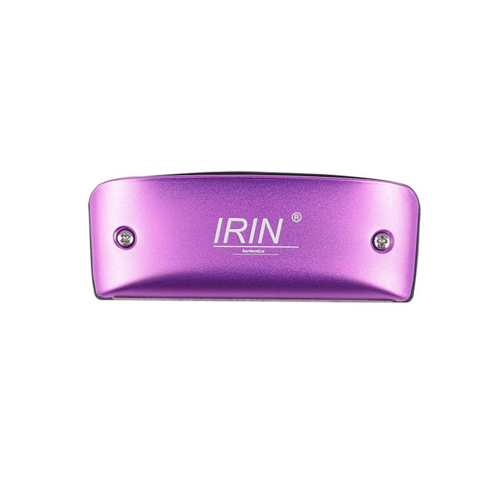 Professionele Harmonica IH-7 Irin D Tone 7 Gat Blues Metalen Harmonica Voor Speler Beginner Studenten Kinderen Kids Instrumenten: purple