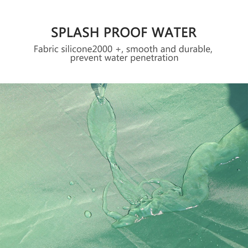 3 x 3m tarp tent awning waterproof shade ultralight garden canopy parasol outdoor camping hammock tourist beach sun shelter