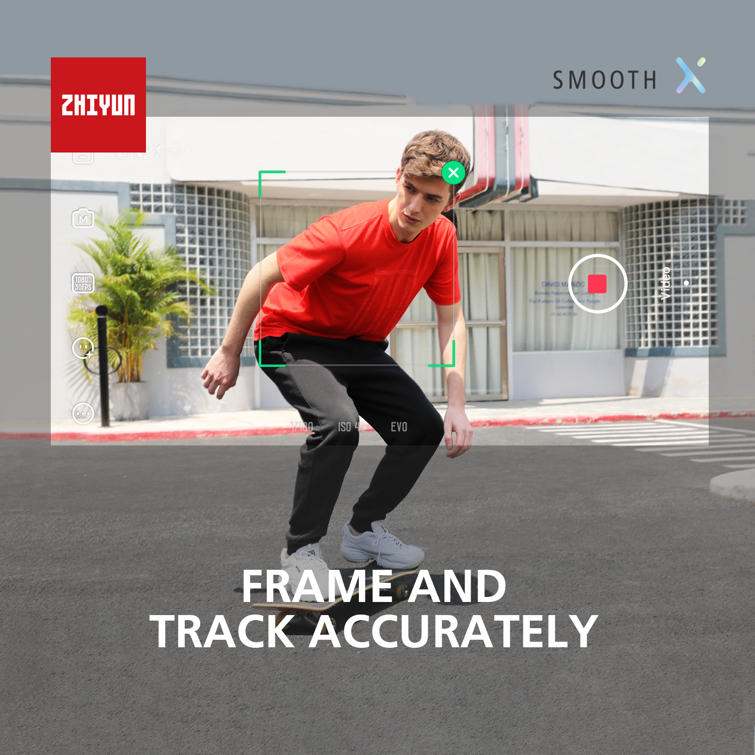 Zhiyun smooth x smartphone gimbal, handheld stabilisator, anti-shake selfiestick voor smartphones zoals iphone, samsung, huawei, xiaomi en redmi.