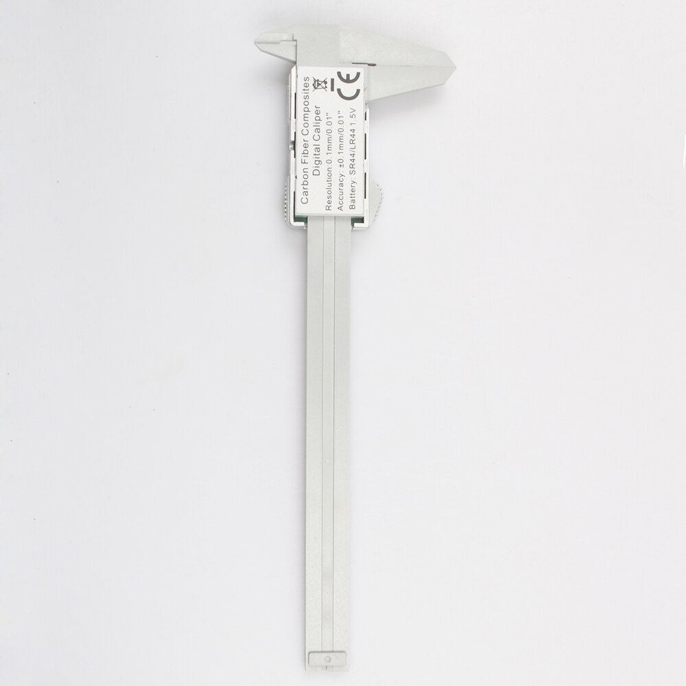 Calibrador Vernier electrónico Digital de fibra de carbono, herramienta de medición de micrómetro, cinta métrica de 1m, 150mm, 6 pulgadas, LCD,