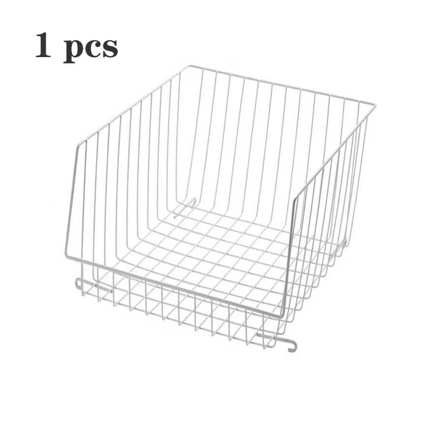 Organizer robić szafy i przechowywanie, półki robić wieszania ubrań, kosze druciane, pojemniki robić przechowywania, na ubrania, swetry, buty, torebki.: BIAŁY