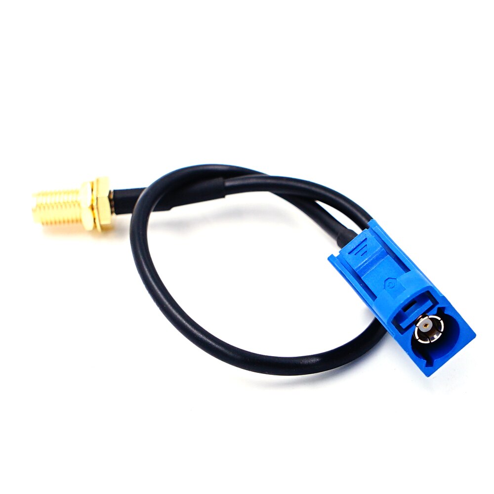 RP SMA Female to Fakra c type Adapter Plug to GPS Antenna Extension Cable RG174 Pigtail