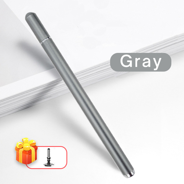 Lápiz táctil Universal para iPad Pro 11, 12,9, , , , 7th, 8th Air 2, 3, 4, , , 5th, 6th, para iPad, iPhone, Samsung y Xiaomi: Gray