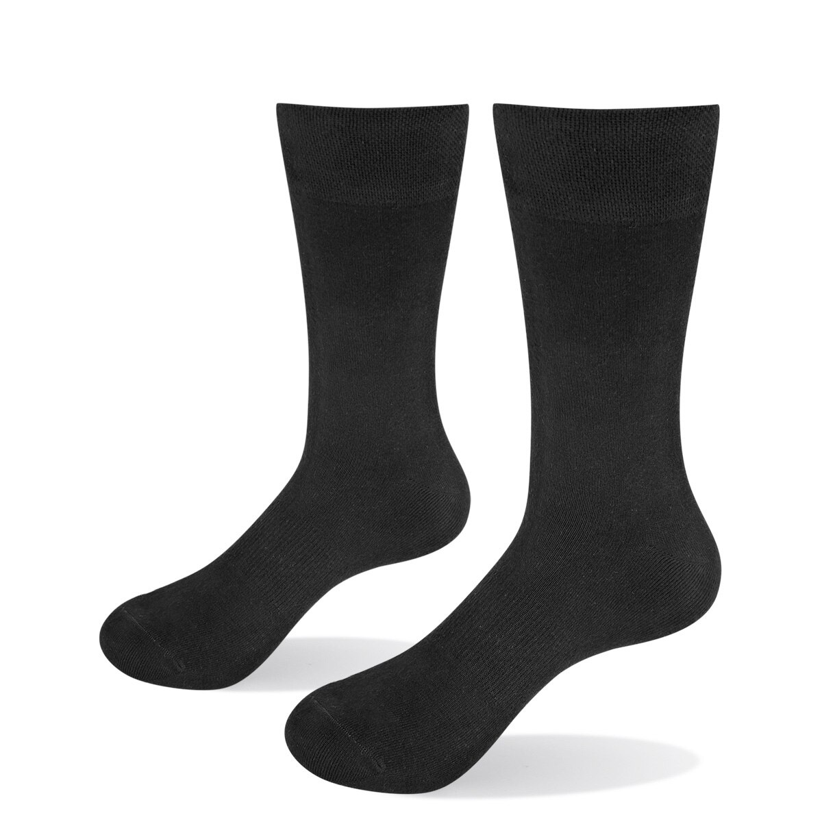 YUEDGE Men Thin Crew Summer Breathable Bamboo Fiber Casual Business Dress Socks Golf Socks Plus Size 37-46 EU