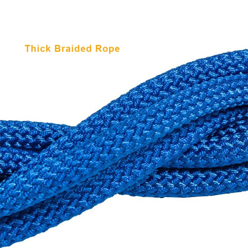 2,8 m langes, doppelt gelagertes, beschichtetes Nylon-Springseil für Sport-Fitness übungen