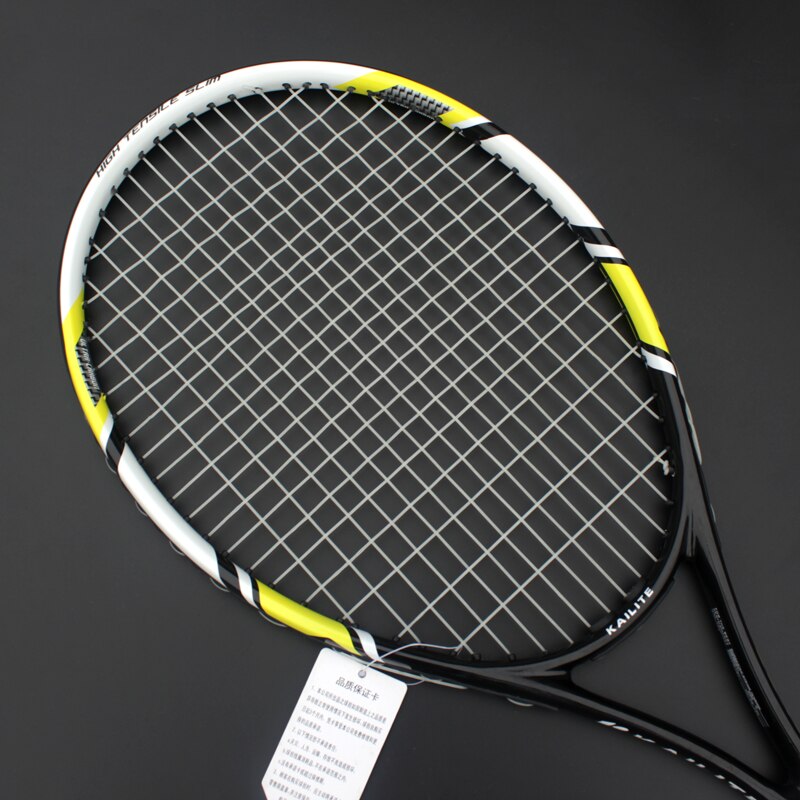 Raquettes de Tennis en carbone de Type technique Raqueta Tenis raquette de Padel tennisraquette de Tennis sac de raquette 50-58 LBS