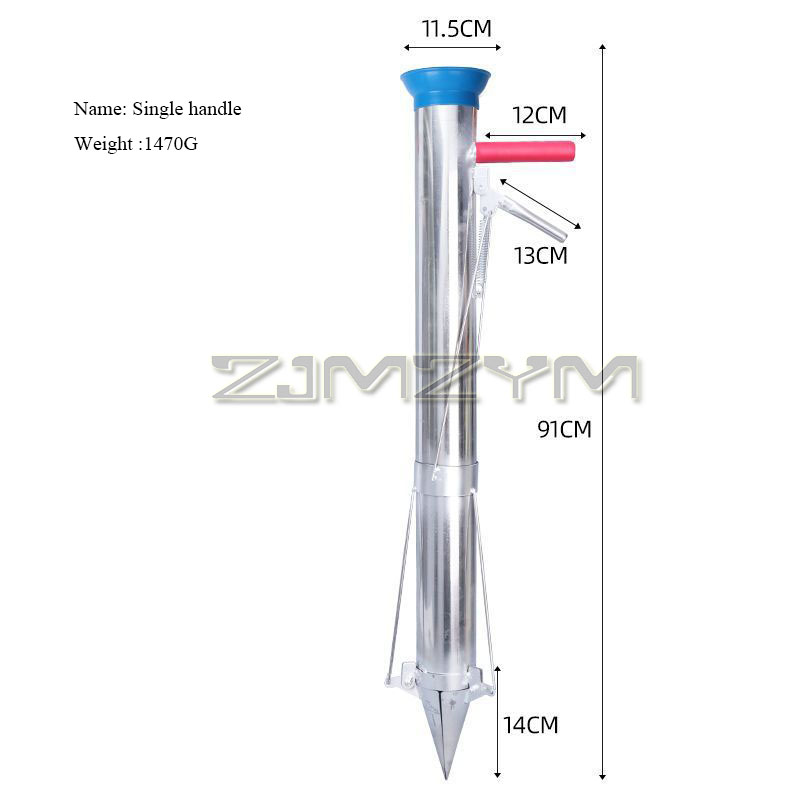 Sembradora de plántulas, Mini transplantador de patatas y tomates vegetales, sembradora rápida, macetero manual de acero inoxidable, máquina agrícola: Marrón