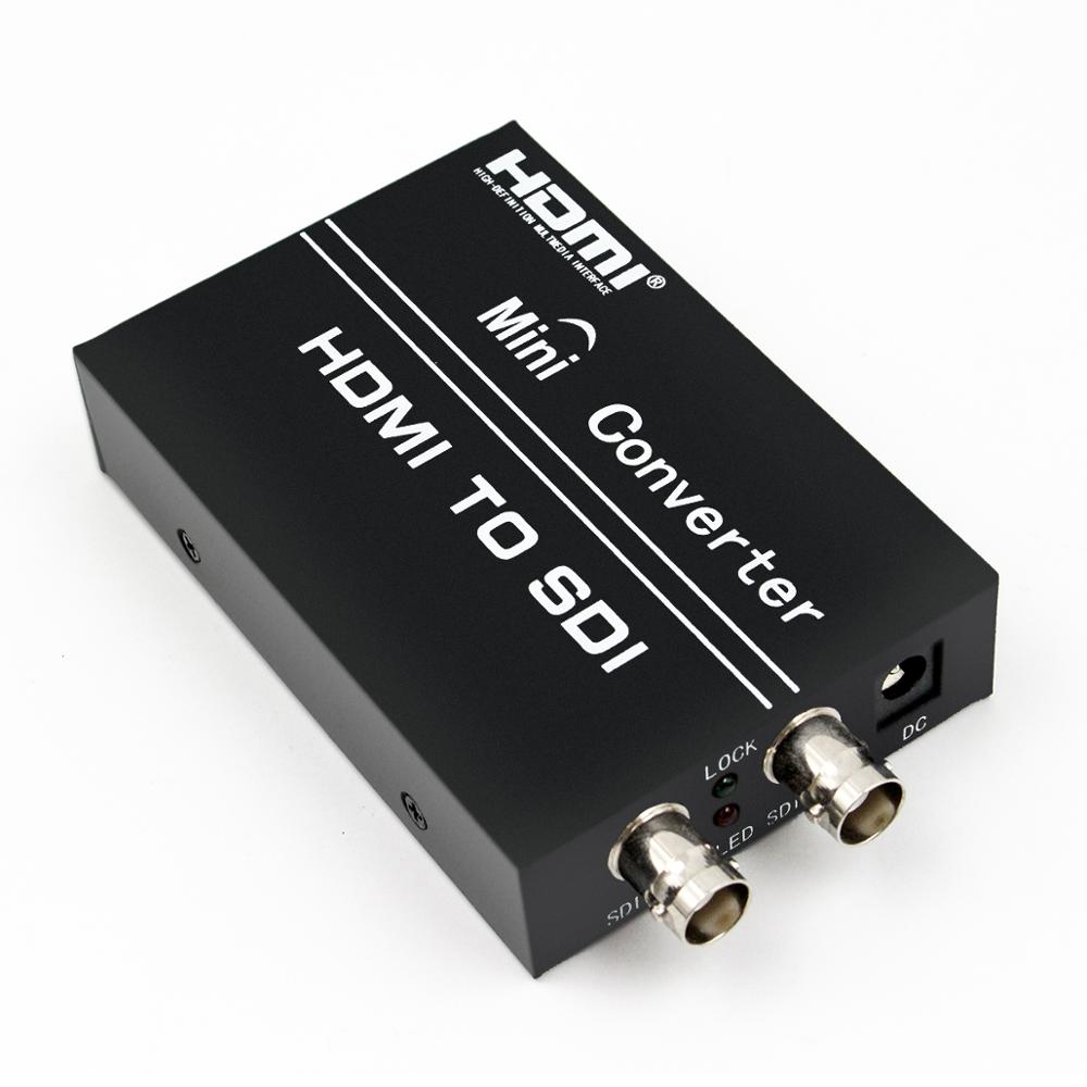 1080p HDMI naar SDI converter HDMI naar 3G SDI Display Adapter HDMI2SDI HDMI-SDI Vrouwelijke Mini 2 Input SDI 2 Uitgang voor DVD PC