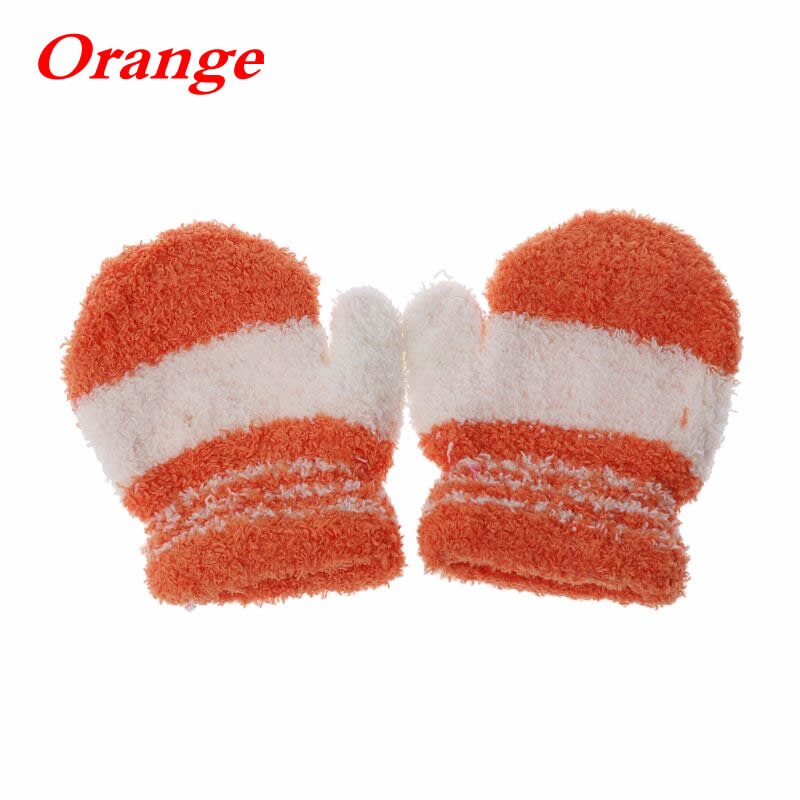 2020 del nuovo Sveglio infantile Del Capretto Del bambino Delle Ragazze Dei Ragazzi Inverno Caldo Guanti Del bambino Del lavorare a maglia Arcobaleno Guanti