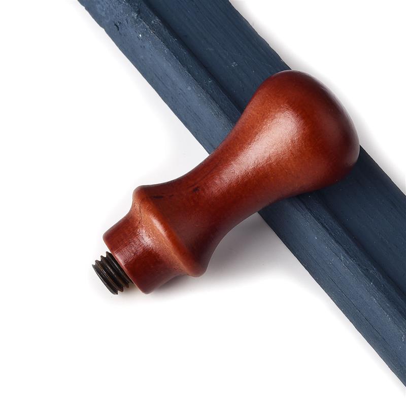 retro Stempel Holzgriff Antike Metall Dicht Griff Hochzeit Einladungen Wachs Dichtung Stempel DIY Handgemachte Kunst Handwerk: 05