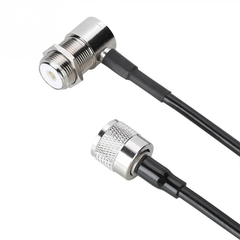 Black Coaxial Cable Antenna Extension Cable Connector 5M Antennas