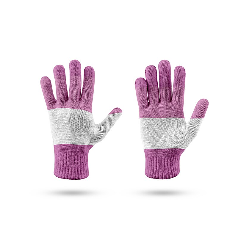 Guantes creativos con estampado de calavera para hombre y mujer, guantes de punto con pantalla táctil del teléfono móvil, para deportes de invierno, cálidos, mitones de conducción: style3