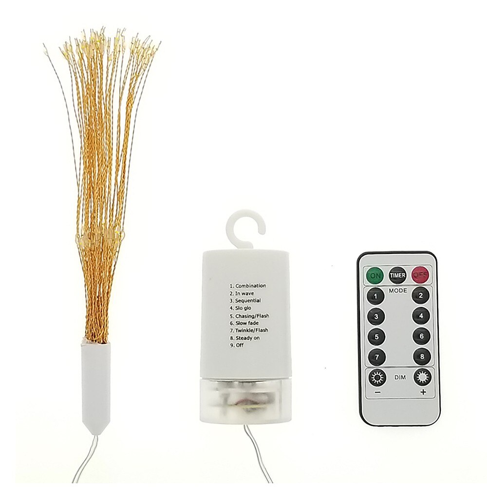 Guirnalda de luces LED ZUCZUG para fuegos artificiales resistente al agua en 8 colores