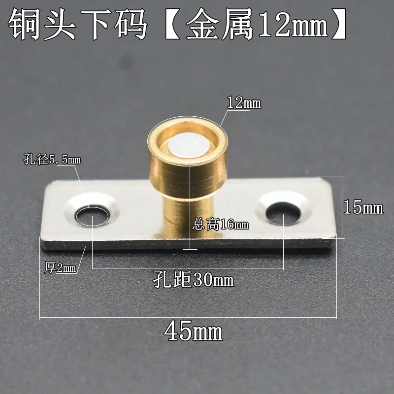 2pcs Sliding Door Rail System Wheels Shower Door Rollers Silent Guide Pulley Limiter Household Door Hardware Accessories: Blue