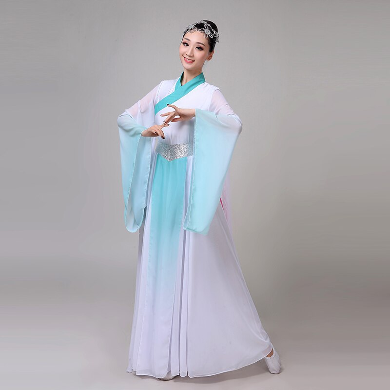 Chinese Hanfu classical dance costume female Chinese wind gauze traditional chinese dance costume