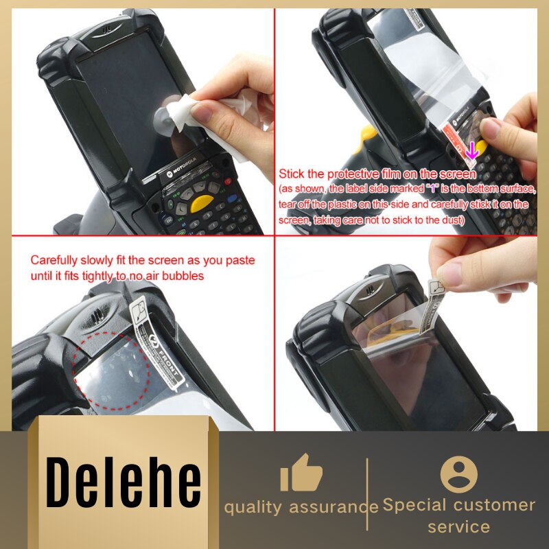 Protector de pantalla para móvil, película de protección para Motorola Symbol MC9190 MC92N0, 10 Uds., gratuita