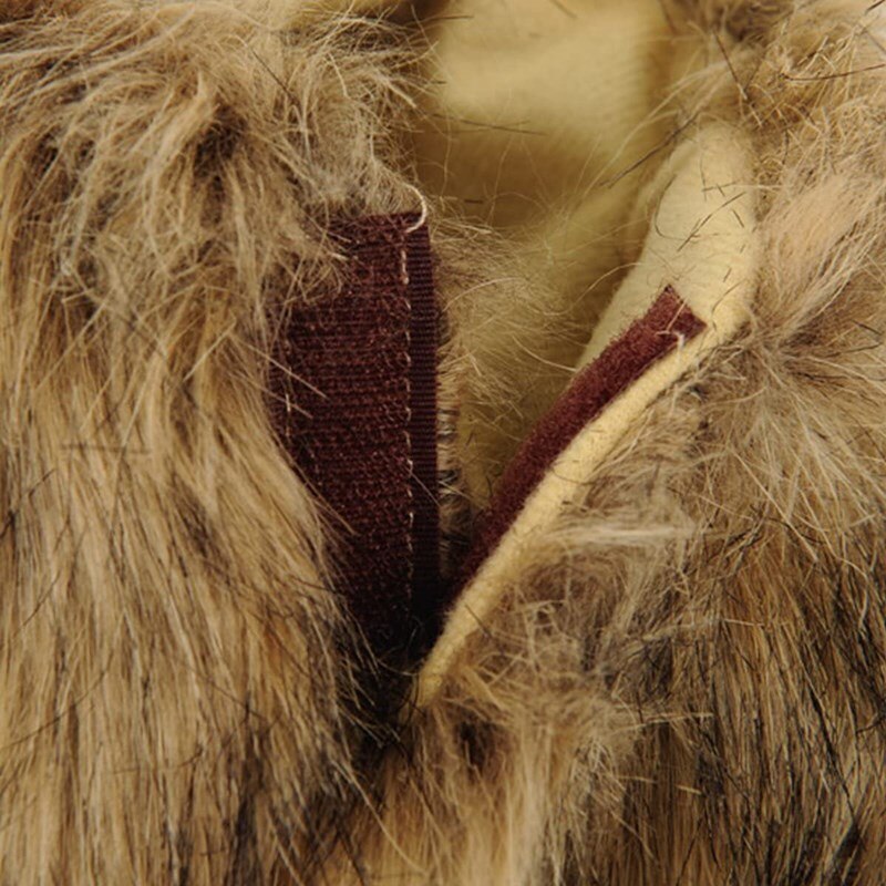 Kot stroik czapka z peruką koty domowe kaptur szczeniak lew kaptur emulacja lwy włosy grzywa uszy z łbem impreza z okazji Halloween kostium świąteczny