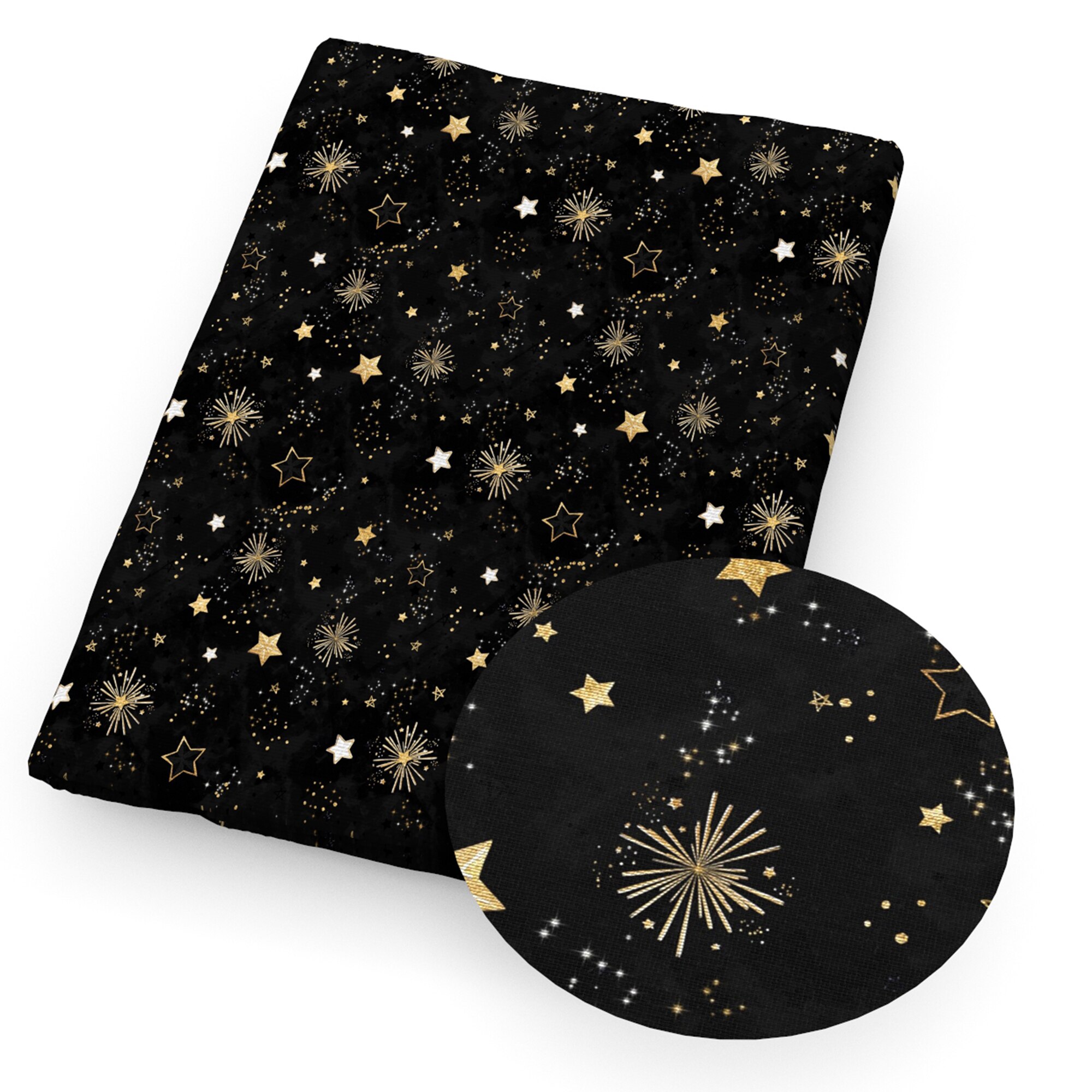 50*145Cm Gelukkig Nieuwjaar Polyester Katoen Voor Naaien Kledingstuk Kleding Quilten Patchwork Stof Tilda Pop, 1Yc13694: 1120215001