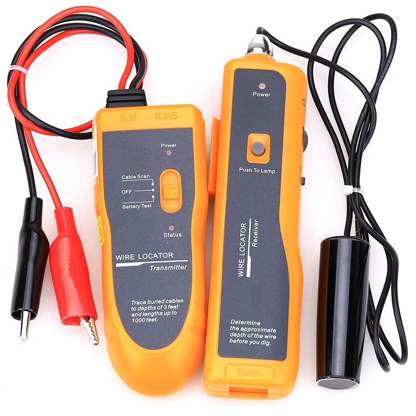 KELUSHI ! NF-816 Underground Wire Locator Wire tracker With LED for electrical wire, telephone drops ,CATV coax