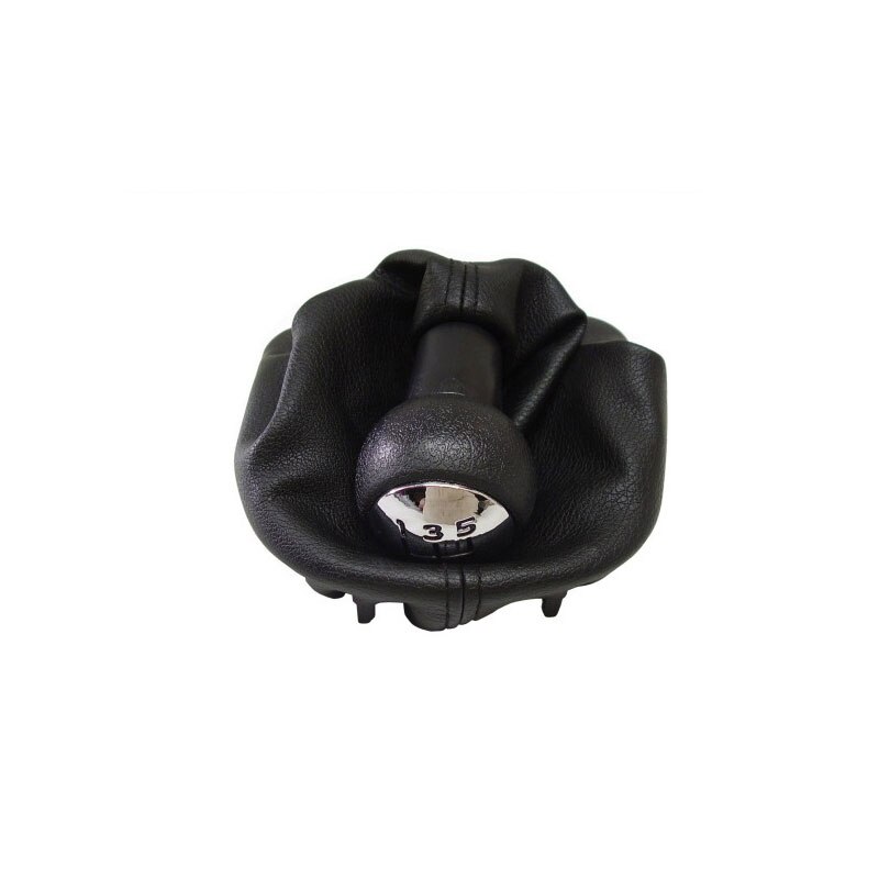 Auto Pookknop Met Lederen Laars Chrome Cap Voor PEUGEOT 207 307 307 CC 406 308 308 CC