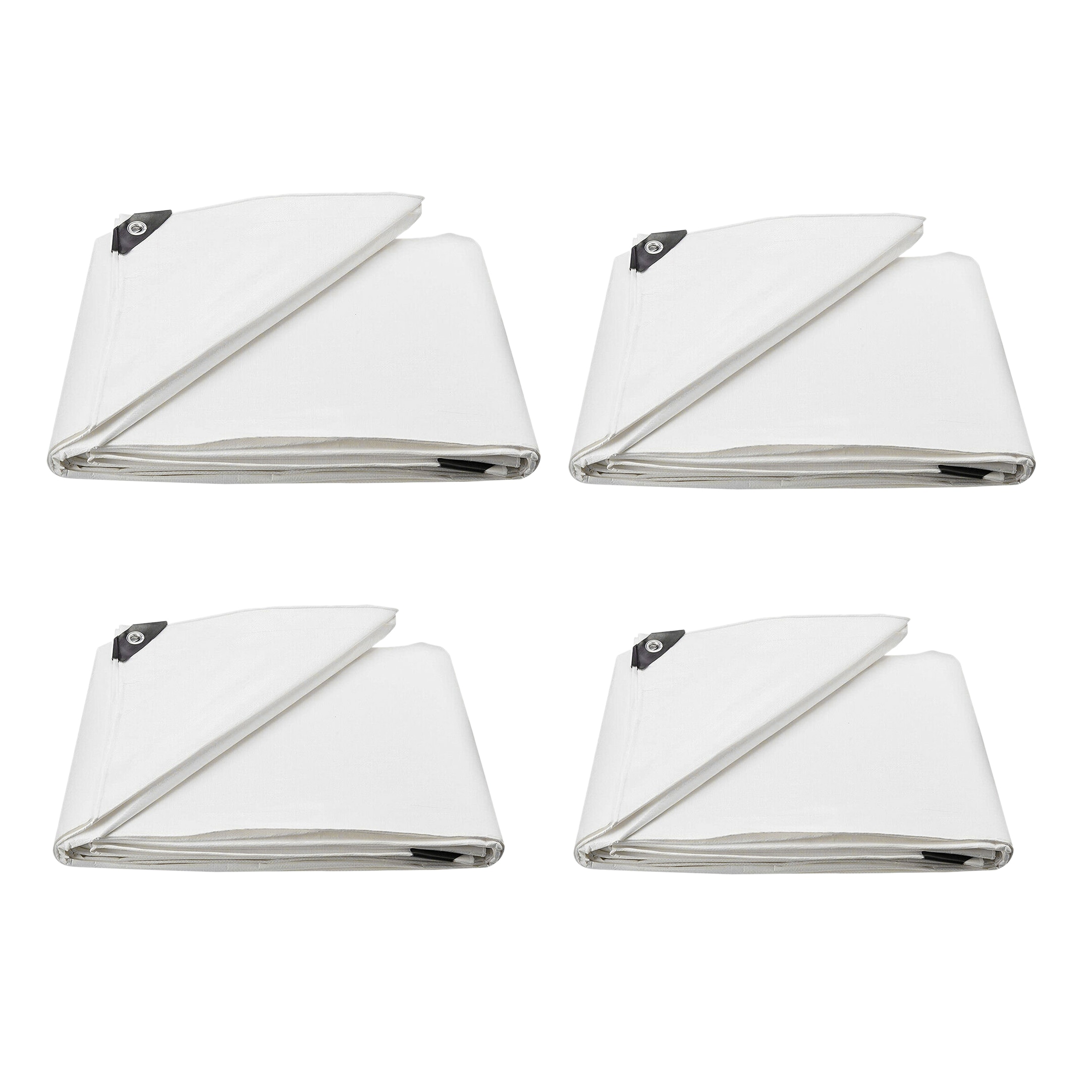 Poly Tarp Waterproof Tarpaulin Canopies Tent Reinforced Boat Car Cover Garden Supplies Shade Sails