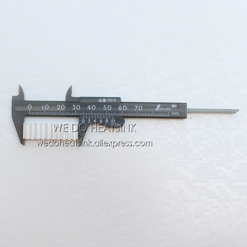 WE DO HEATSINK 10x35x10mm Aluminum DIP Cooling Cooler Heatsink With Blue Thermal Conductive Heat Transfer Adhesive Pad