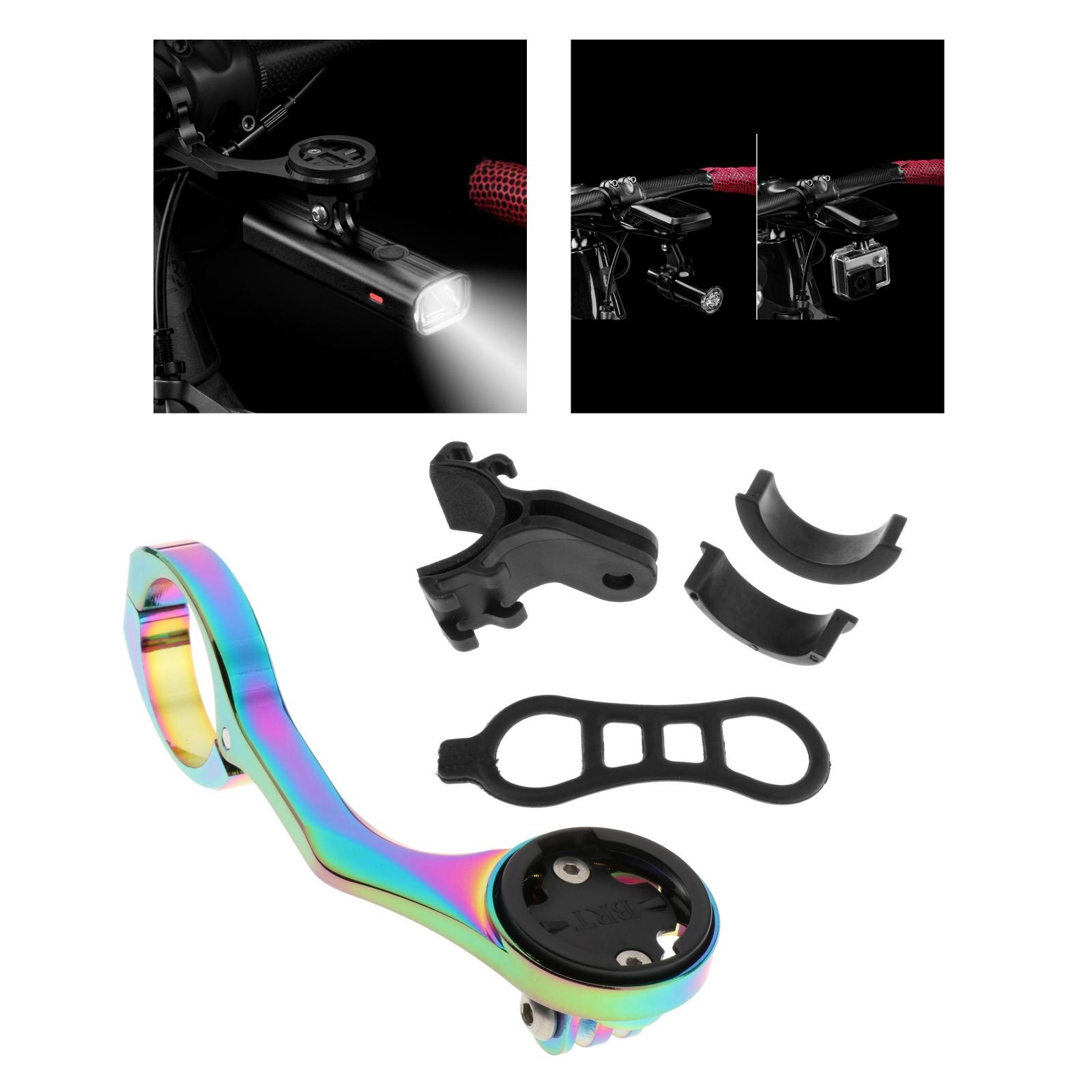 Bike Computer Mount Extended Mount Lightweight Durable Phone Integrated Handlebar Stem for Garmin for Wahoo Series