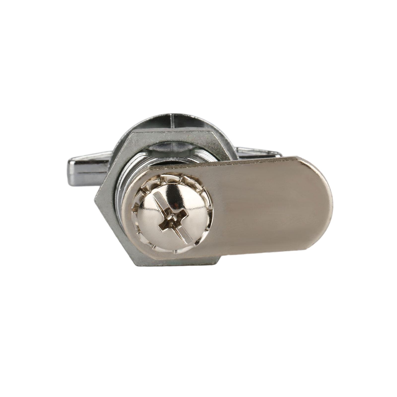 Cam Lock Without Key for Boat Cabinet Bus Cabinet Thumb Operated Offset Cam Lock for RV Compartment Camper Storage Door 1PC