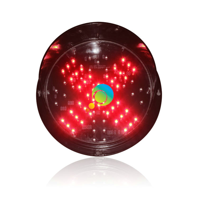 Dc12v 200mm rød kryds grøn pil signal lys led trafiklys lampwick