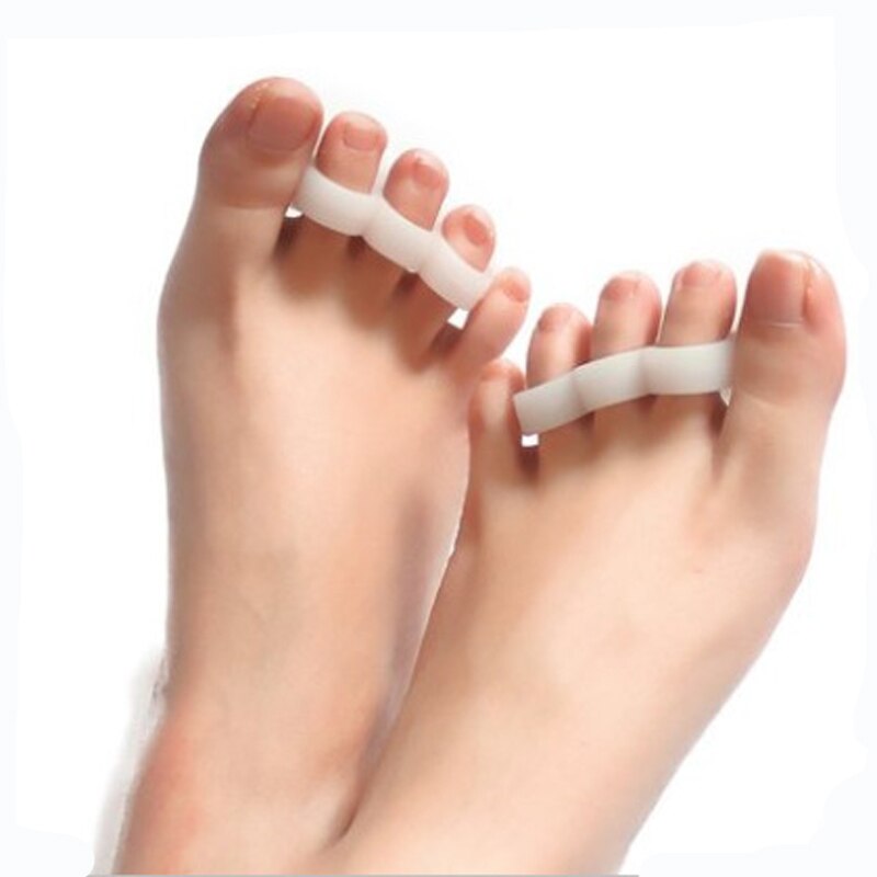 1Pair Silicone Toe Separators Pedicure Tools Separator For Toes Separator Finger Orthotics Nail Care Tools Nail Art