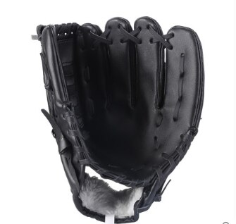 Sport all'aria aperta Guanto Da Baseball Softball Pratica Attrezzature Formato 10.5/11.5/12.5 della Mano Sinistra per Adulti Uomo Donna di Formazione: black  (11.5)