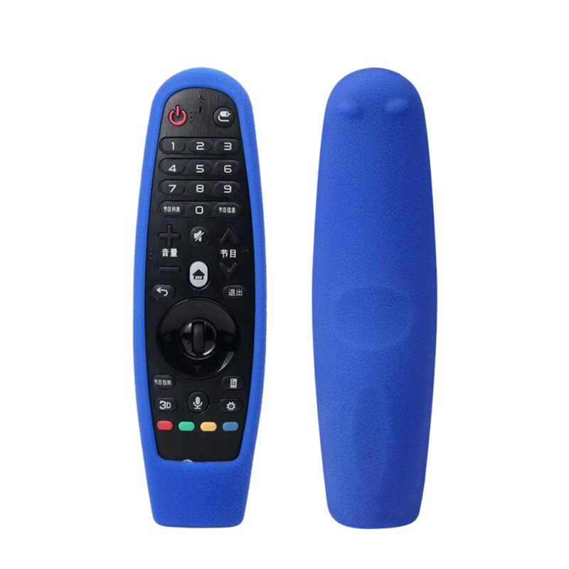 Afstandsbediening Case Schokbestendig Siliconen Afstandsbediening Case voor LG Smart Magic Remote Protector: Blauw