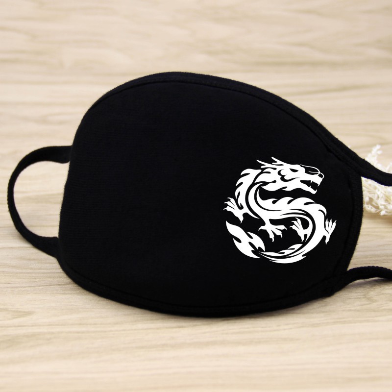 Anti Dust Mouth Mask K/DA KDA Akali Mask Cosplay Akali Assassin Cosplay Face Masks Cotton Dustproof Warm Mask: green
