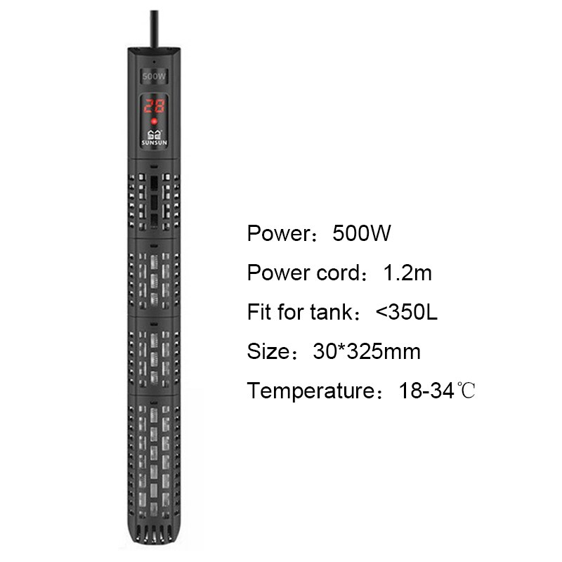 Aquarium thermometer heating rod diving heater fis... – Grandado
