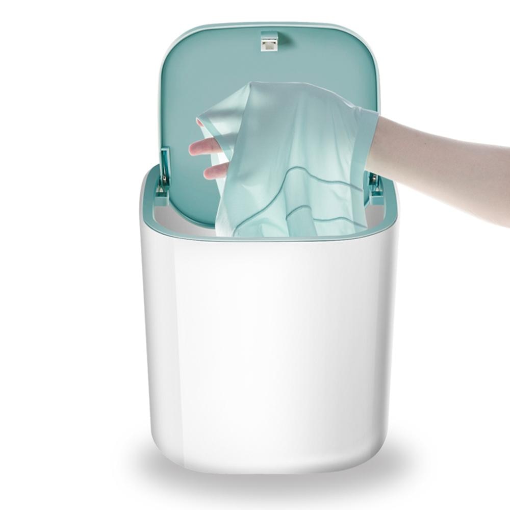 Bærbar automatisk vaskemaskine usb opladning mini rengøringsmaskine tøjvask til makeup børste bukser hjem rejse camping