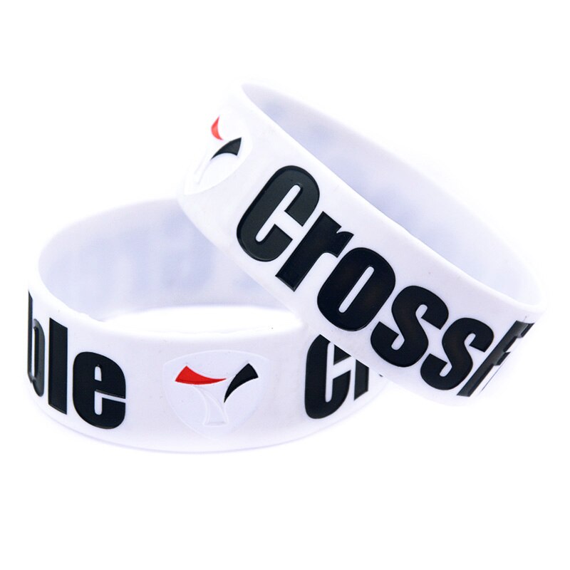 Obh 25 Stuks Crossfit Grenoble Silicone Rubber Sport Polsband Een Inch Breed