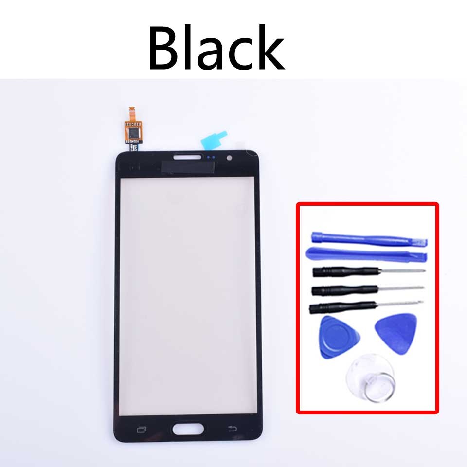 5.5 "Voor Samsung Galaxy On7 G6000 Touch Screen Panel Sensor Digitizer Glas Touchscreen GEEN LCD: Black-With tool