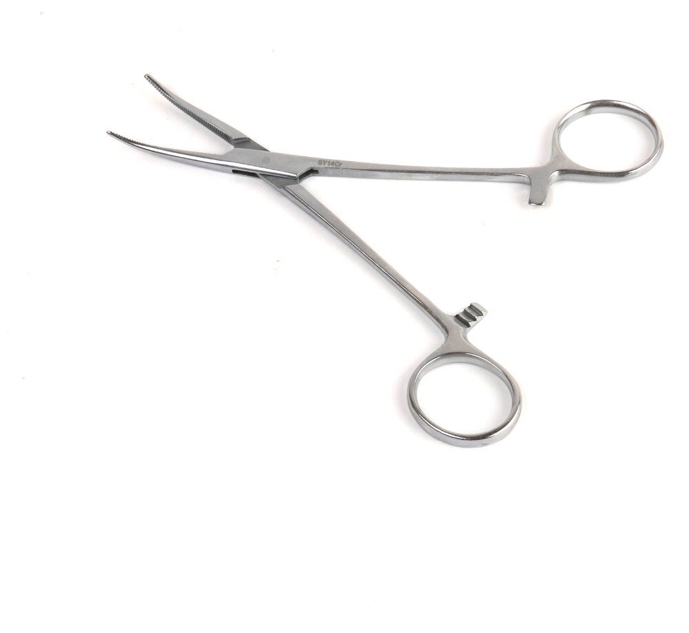 Maximumcatch Gebogen Hemostats Vliegvissen Tool Vissen Accessoire 14/16/18cm Vissen Forcep