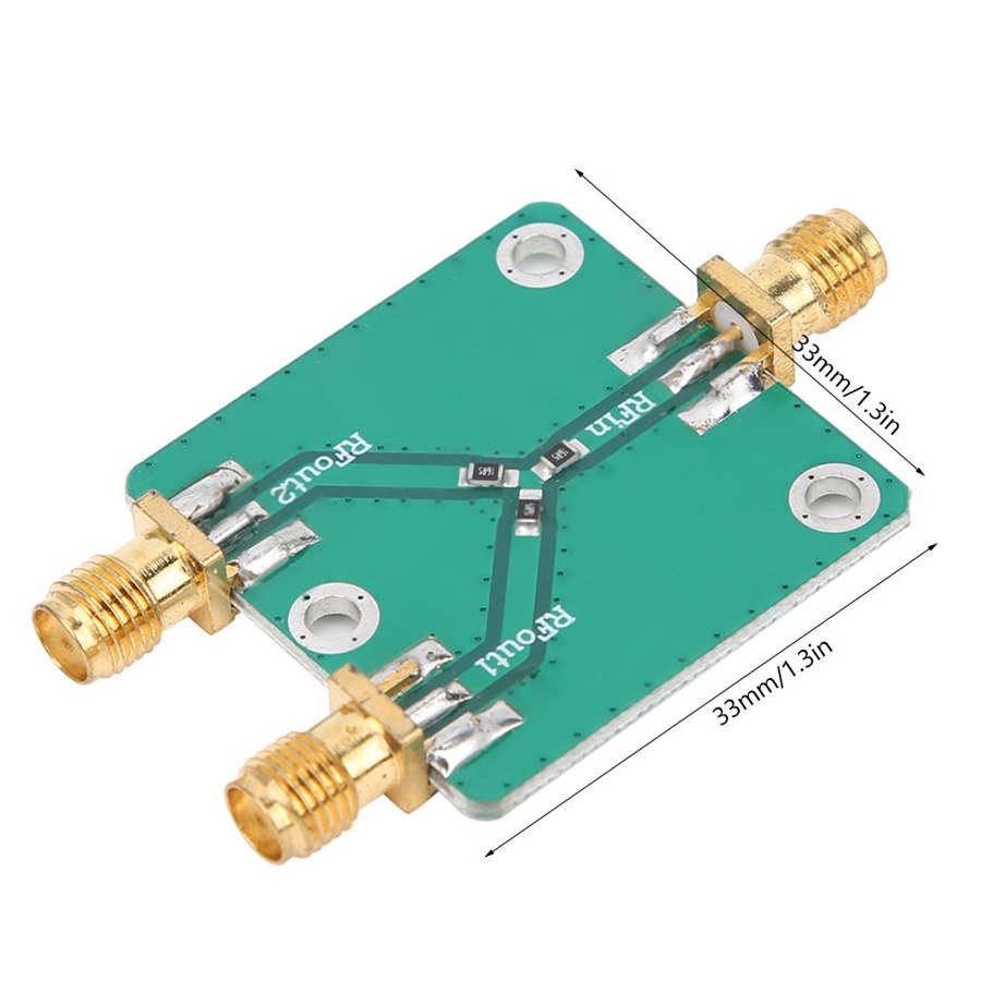 Household ac Modular contactor modular contactor RF Microwave Resistor Power Distributor Module Microwave Power Splitter