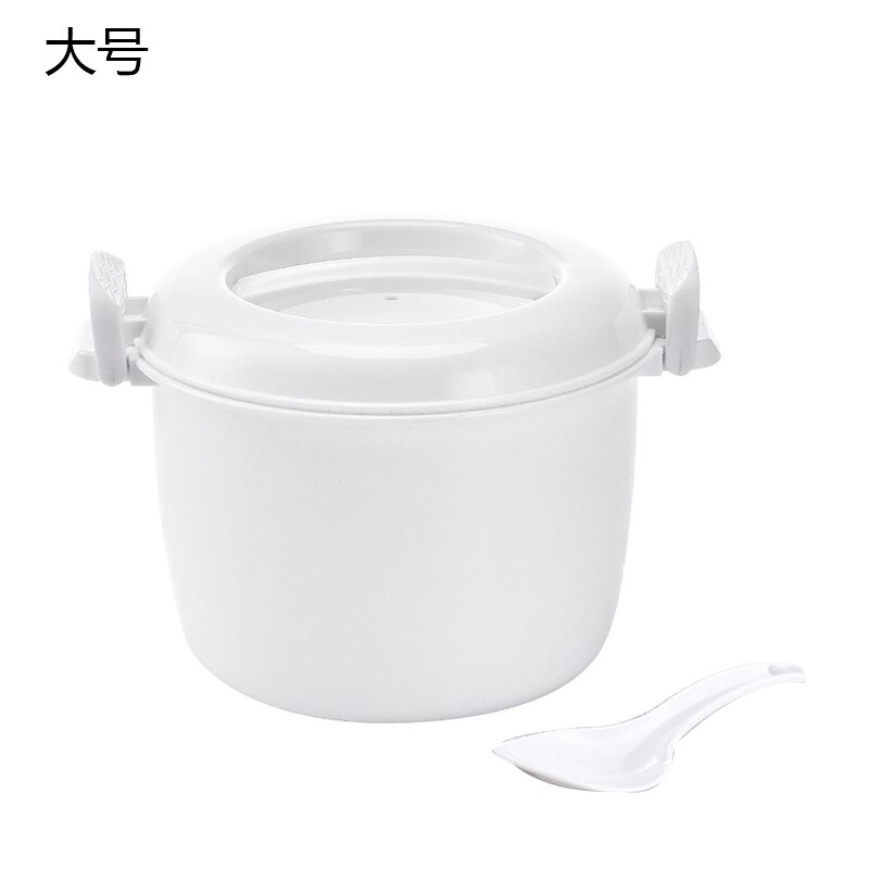 Portable Microwave Oven Rice Cooker Multifunctional food Steamer pot PP microwave cooking Utensils Insulation Bento Lunch Box: L