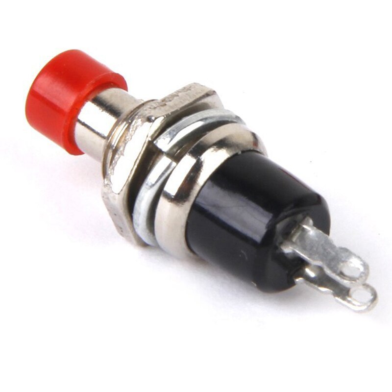 Mini Momentary Push Button Switch for Model Railway Hobby 7mm Pack of 10 Red