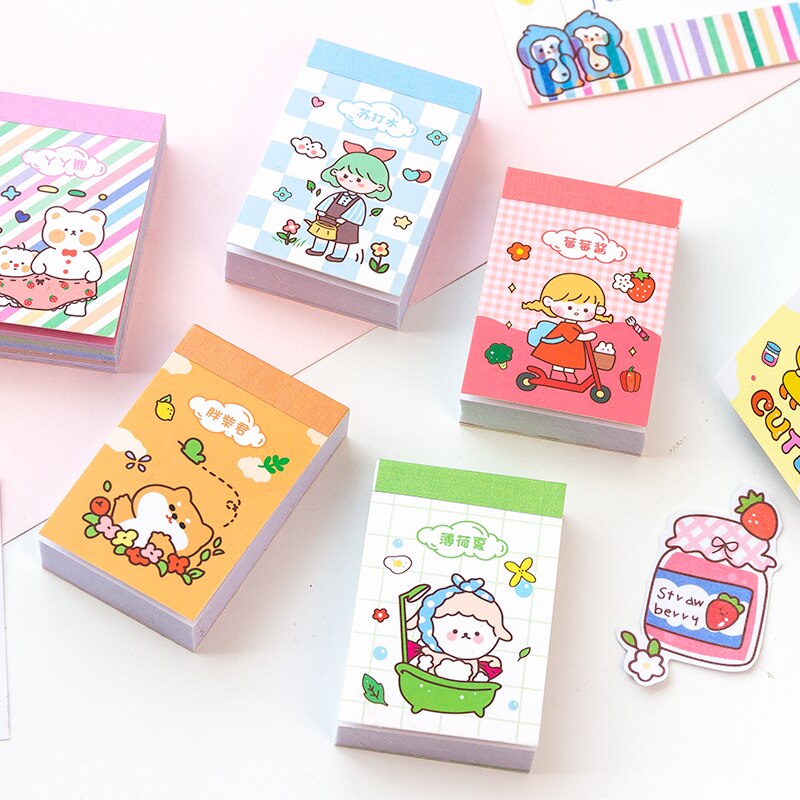 6packs/LOT soft set series stationery sticker decoration DIY paper maksing washi sticker