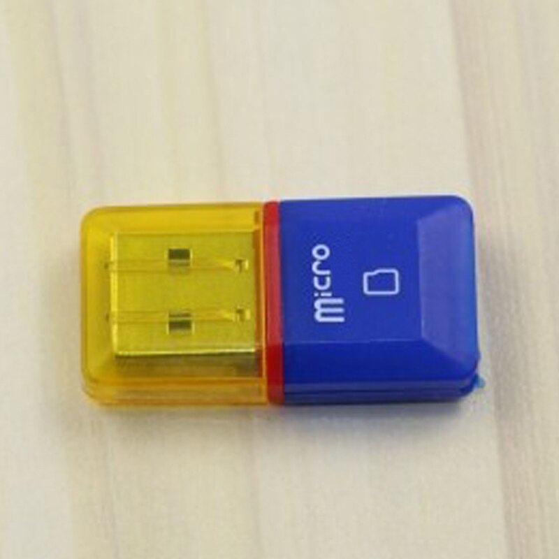 1Pcs Diamond Usb 2.0 Hi-Speed Micro Sd Sdhc Tf Card Reader Ondersteuning 128Mb-32Gb