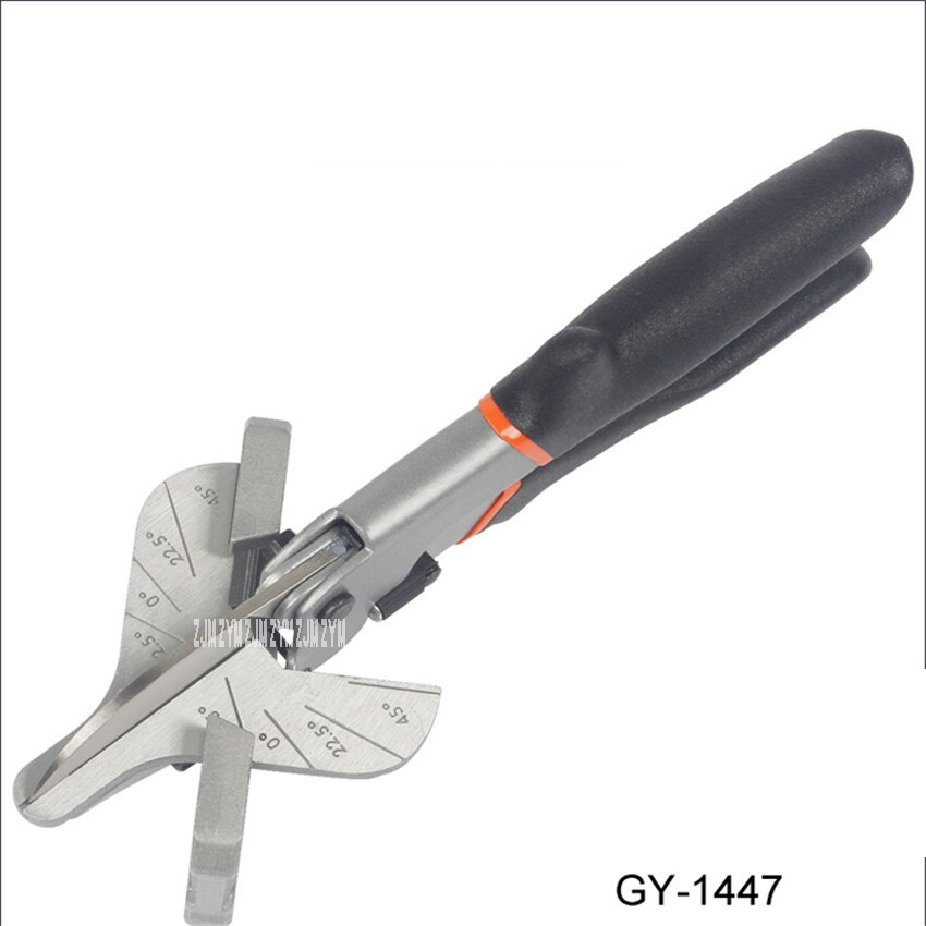 GY-1447 Electrician Sharp Wire Duct Cutter Multifunctional Woodworking Adjustable Multi Angle Shear Trunking Scissor Hand Tool